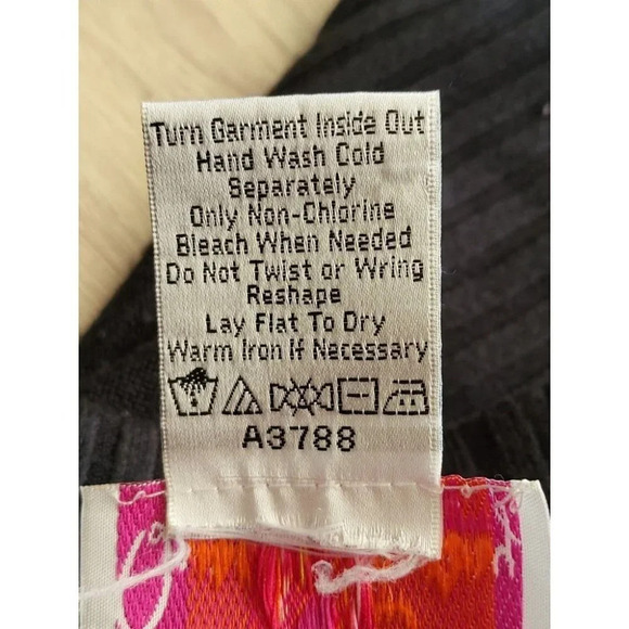 Quacker Factory Zip Up black Jacket Women's Long Sleeve size L - Picture 5 of 5